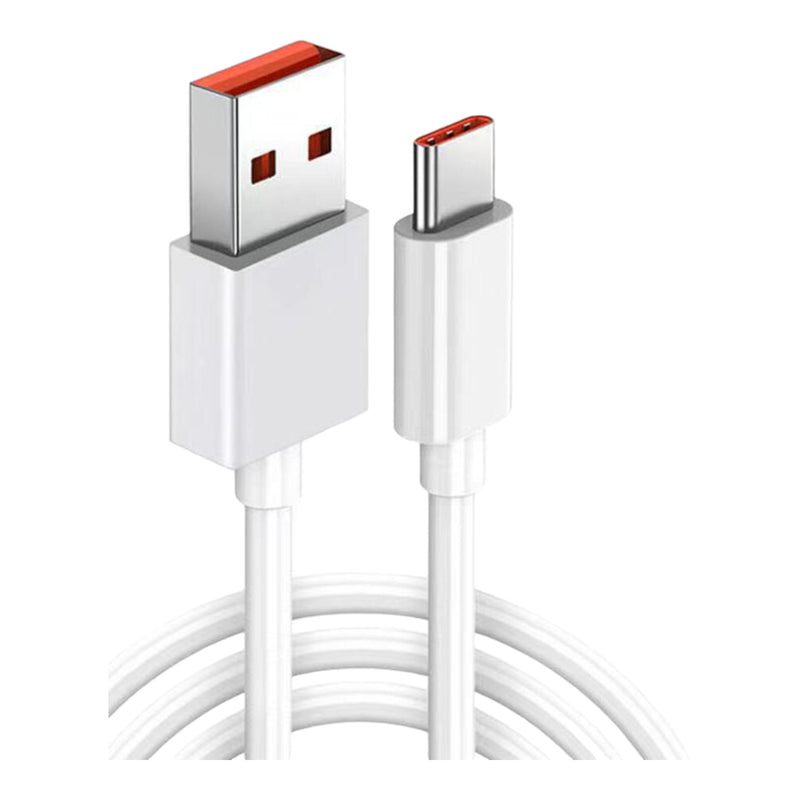 Cable Xiaomi 6A Type-A to Type-C Blanco