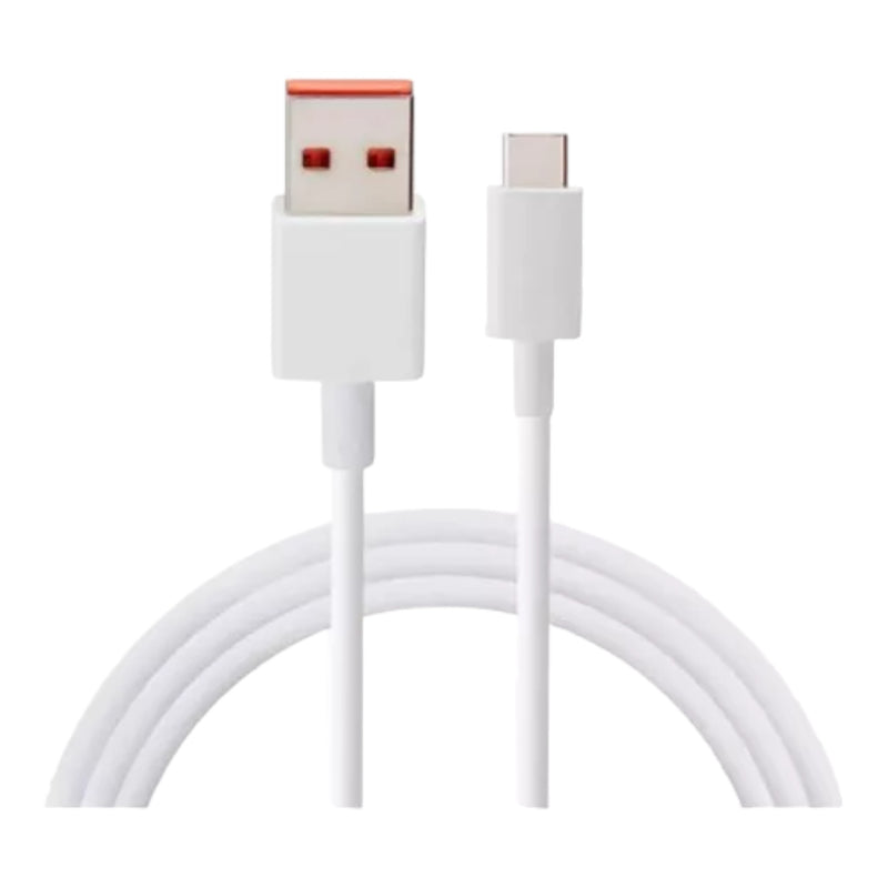 Cable Xiaomi 6A Type-A to Type-C Blanco