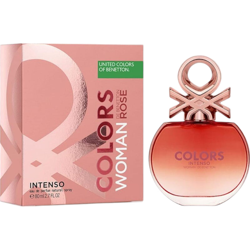 Benetton Colors Rose Intense Edp 80ml Mujer