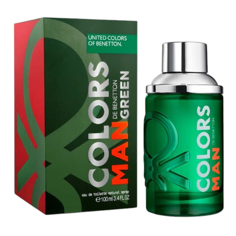 Benetton Colors Green Man Edt 100ml Hombre