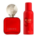 Shakira Rojo Set 80ml + Deo 150ml Mujer