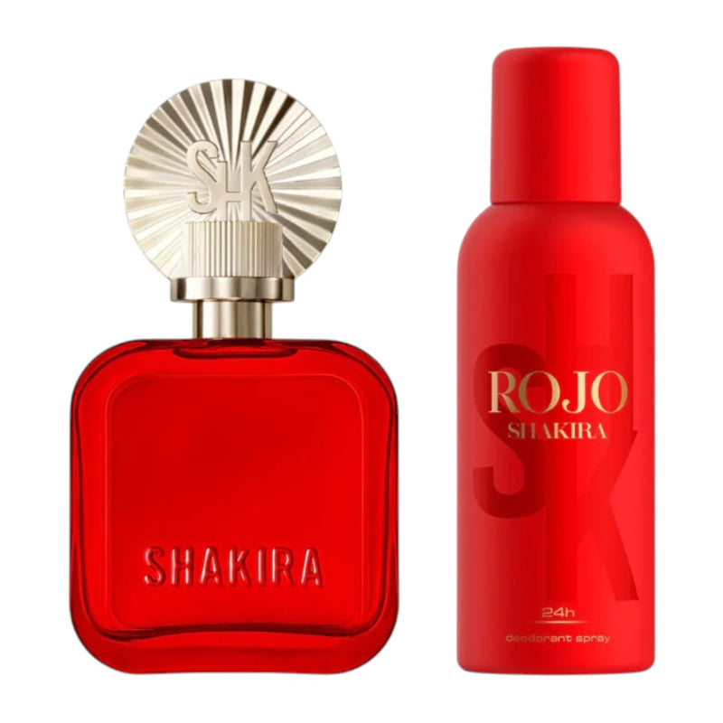 Shakira Rojo Set 80ml + Deo 150ml Mujer