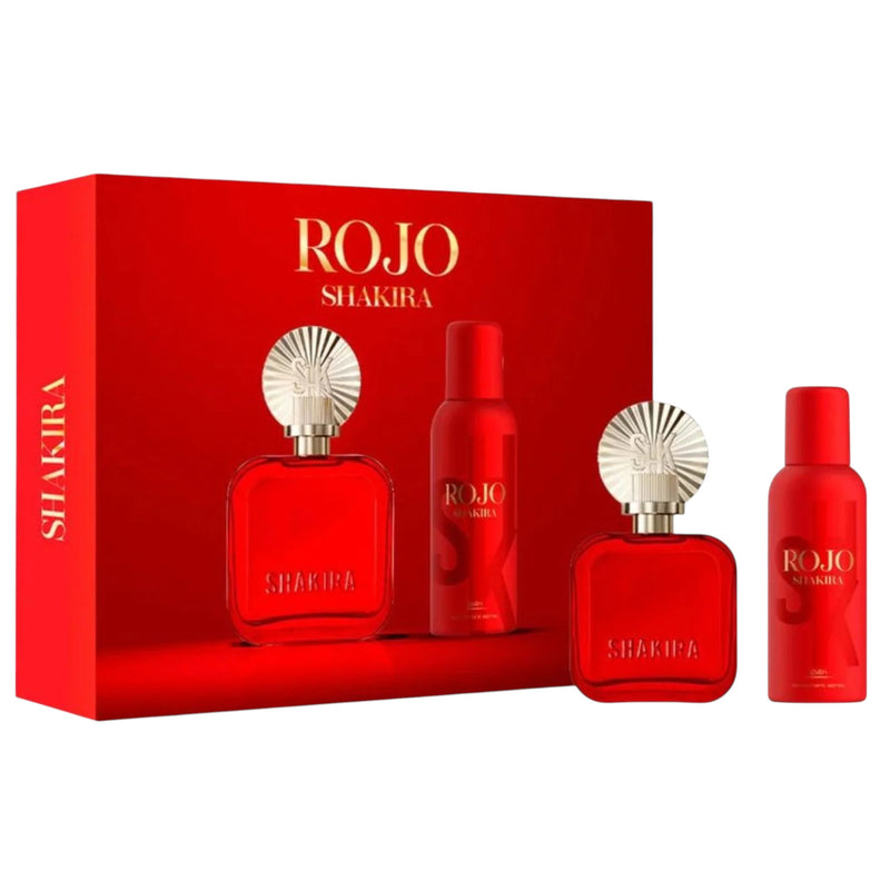 Shakira Rojo Set 80ml + Deo 150ml Mujer