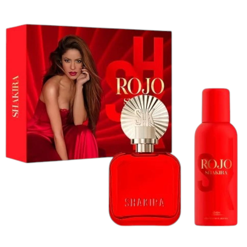 Shakira Rojo Set 80ml + Deo 150ml Mujer