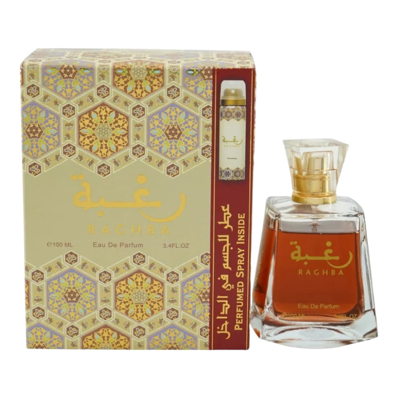 Lattafa Raghba Set Edp 100ml + Deo 50ml