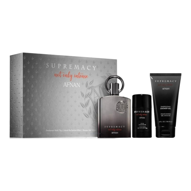 Afnan Supremacy Not Only Intense Extrait Parfum Set 100ml + Deo + Sg