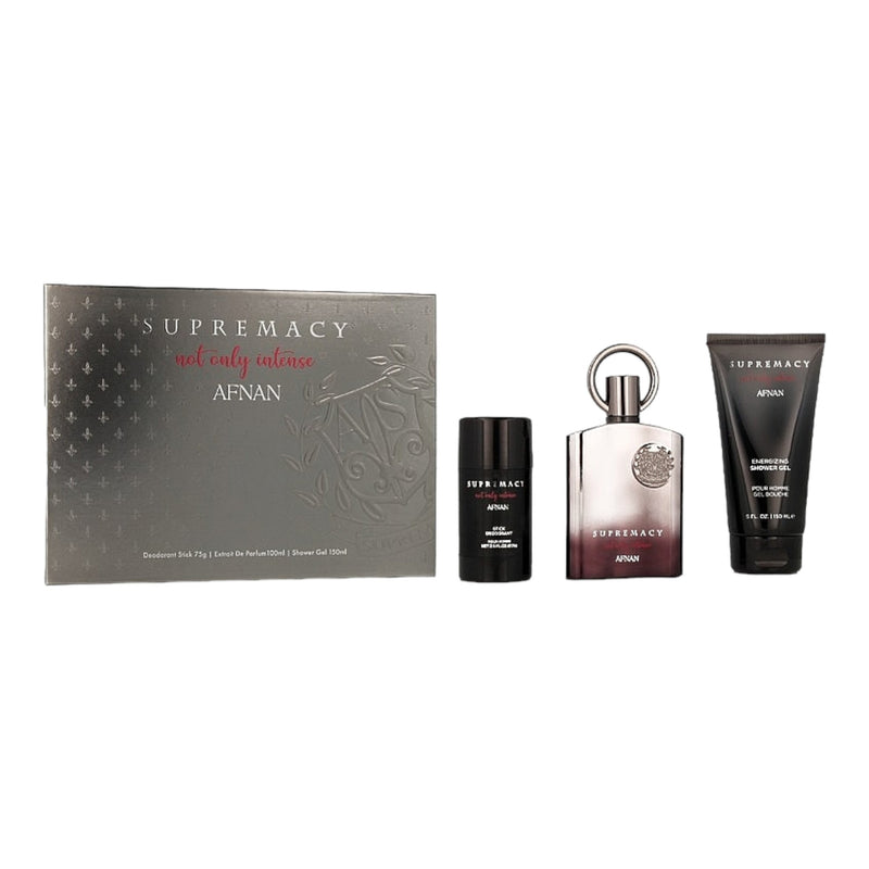 Afnan Supremacy Not Only Intense Extrait Parfum Set 100ml + Deo + Sg