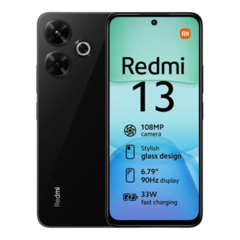 Xiaomi Redmi 13 Dual Sim 256Gb Midnight Black 8Gb Ram