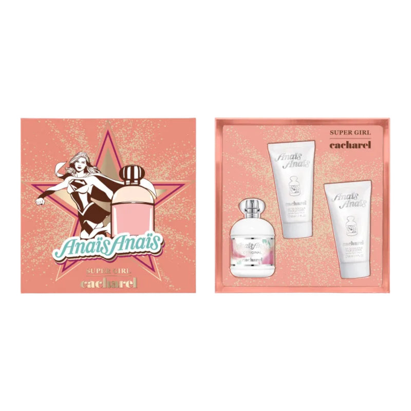 Cacharel Anais Anais Super Girl Edt 100ml + Bl 50ml + Bl 50ml