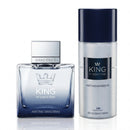 Antonio Banderas King of Seduction Set Edt 100ml + Deo 150ml Hombre