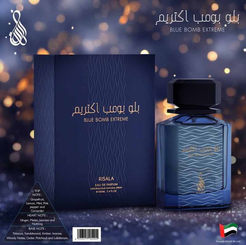 Risala Blue Bomb Extreme Edp 100ml Unisex