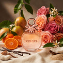 Benetton Colors Rose Set Edt 80ml + Body Lotion 75ml Mujer