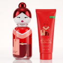 Benetton Sisterland Red Rose Set Edt 80ml + Body Lotion 75ml Mujer
