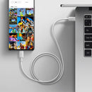Cable Xiaomi 6A Braided USB-C to USB-C 2 Metros