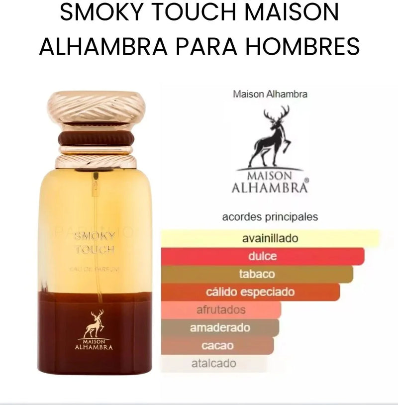 Maison Alhambra Smoky Touch Edp 80ml Unisex