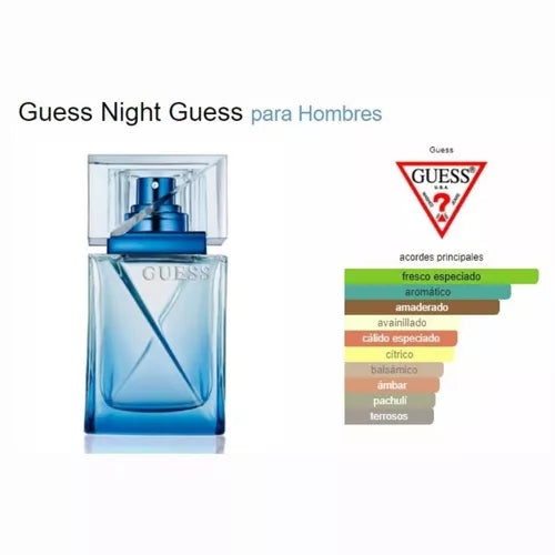 For Men Precio De Perfume Guess Night Hombre Estuche Guess Night