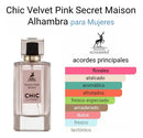 Maison Alhambra Chic Velvet Pink Secret Edp 100ml Mujer