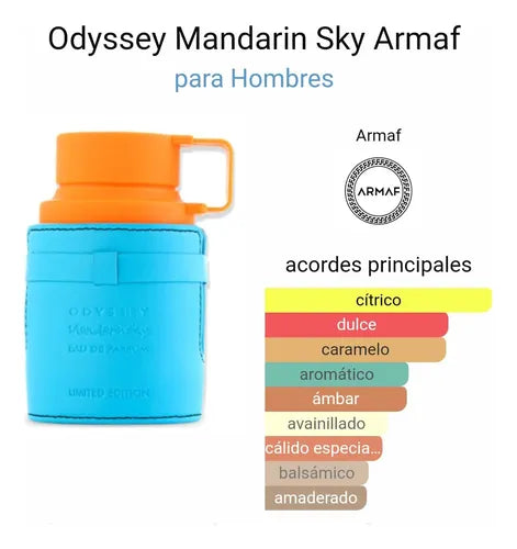 Armaf Oddysey Mandarin Sky Limited Edition Edp 100ml Hombre
