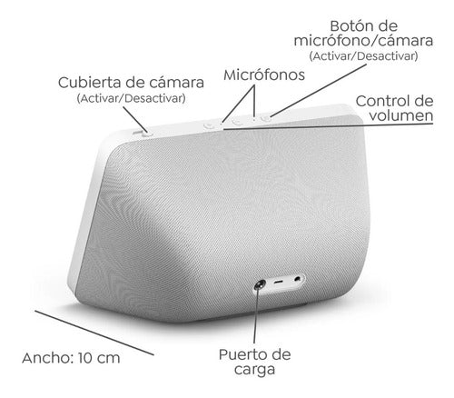 Amazon Echo Show 8 2da GEN Blanco Pantalla Inteligente con Alexa