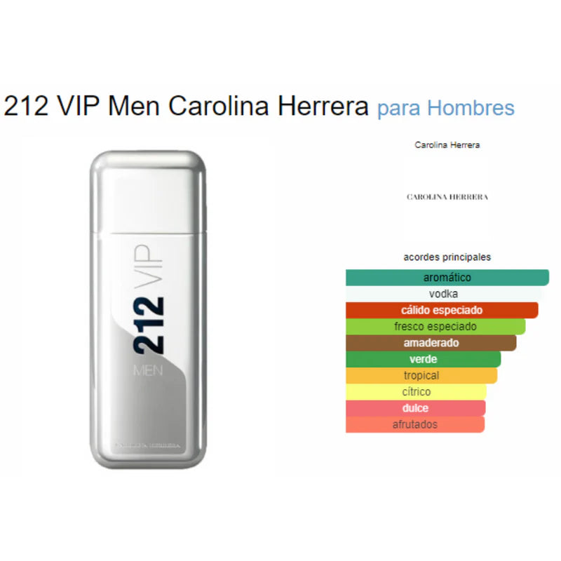 Carolina Herrera 212 Men Edt 100ml Hombre