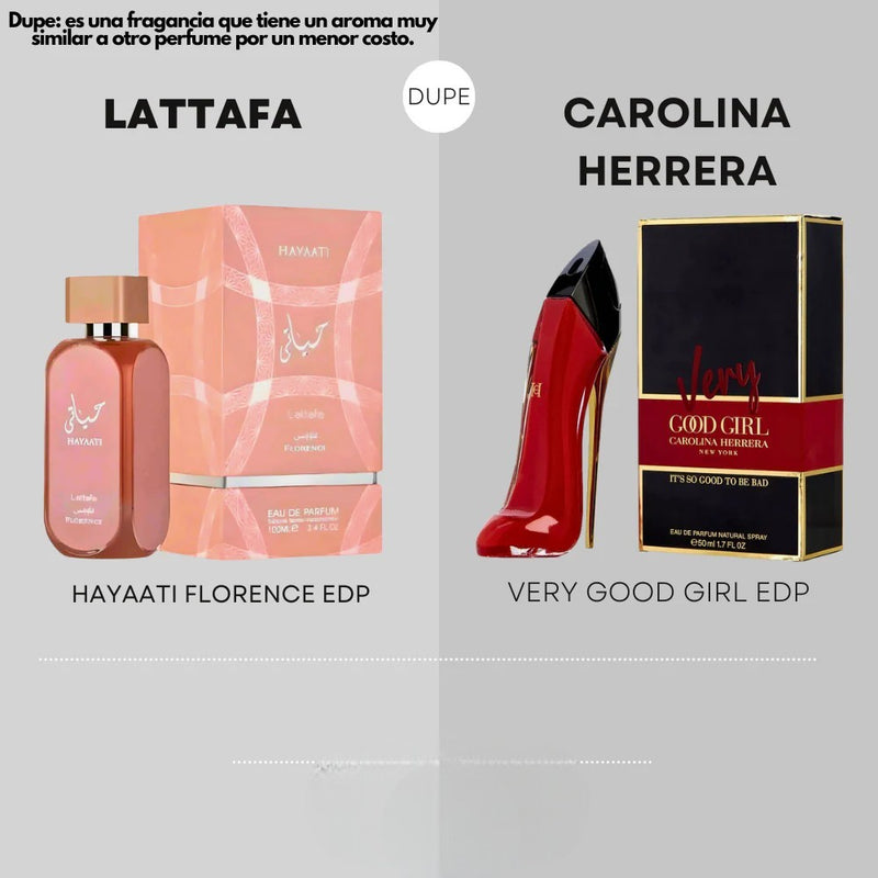 Lattafa Hayaati Florence Edp 100ml Mujer