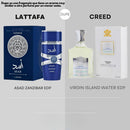 Lattafa Asad Edp 100ml + Asad Zanzibar Edp 100ml Set Hombre