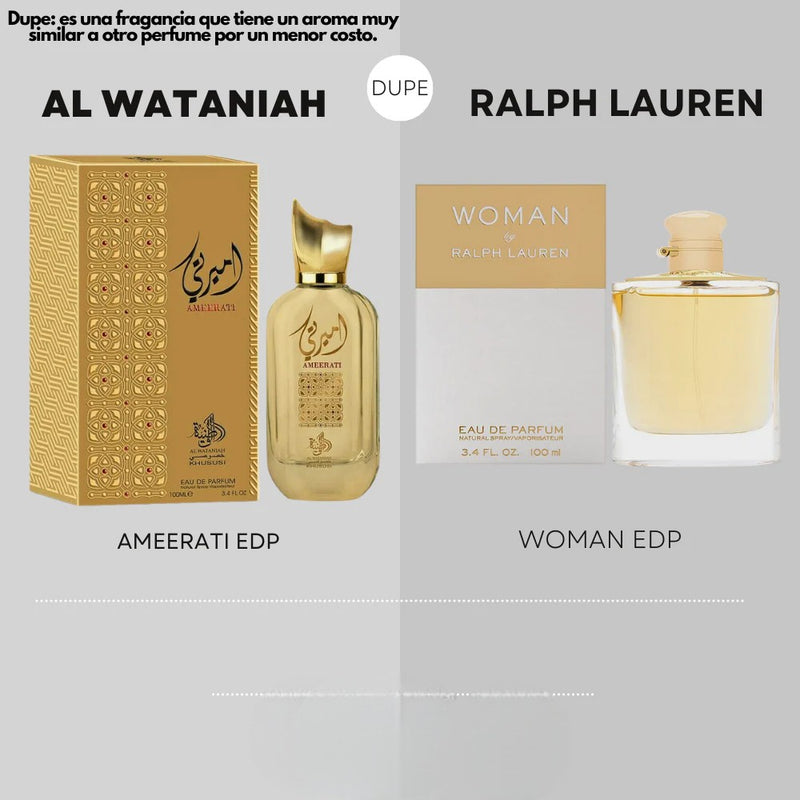 Al Wataniah Ameerati Edp 100ml Mujer