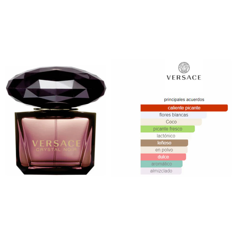 Versace Crystal Noir Edt 90ml Mujer