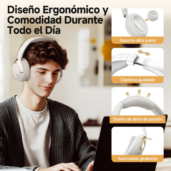 Audifonos QCY H3 Pro Blanco
