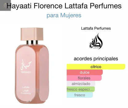 Lattafa Hayaati Florence Edp 100ml Mujer