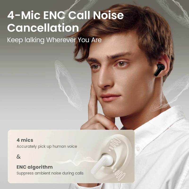 Audifonos Haylou HQ5 Negro ANC y ENC
