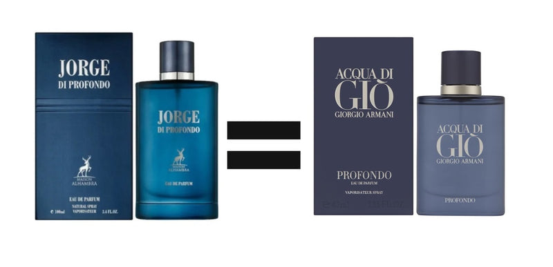Maison Alhambra Jorge Di Profumo Deep Blue Edp 100ml Hombre