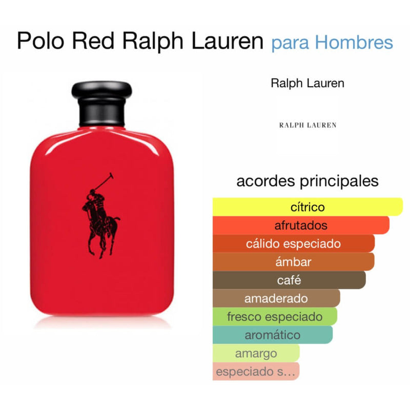 Ralph Lauren Polo Red Edt 75ml Hombre