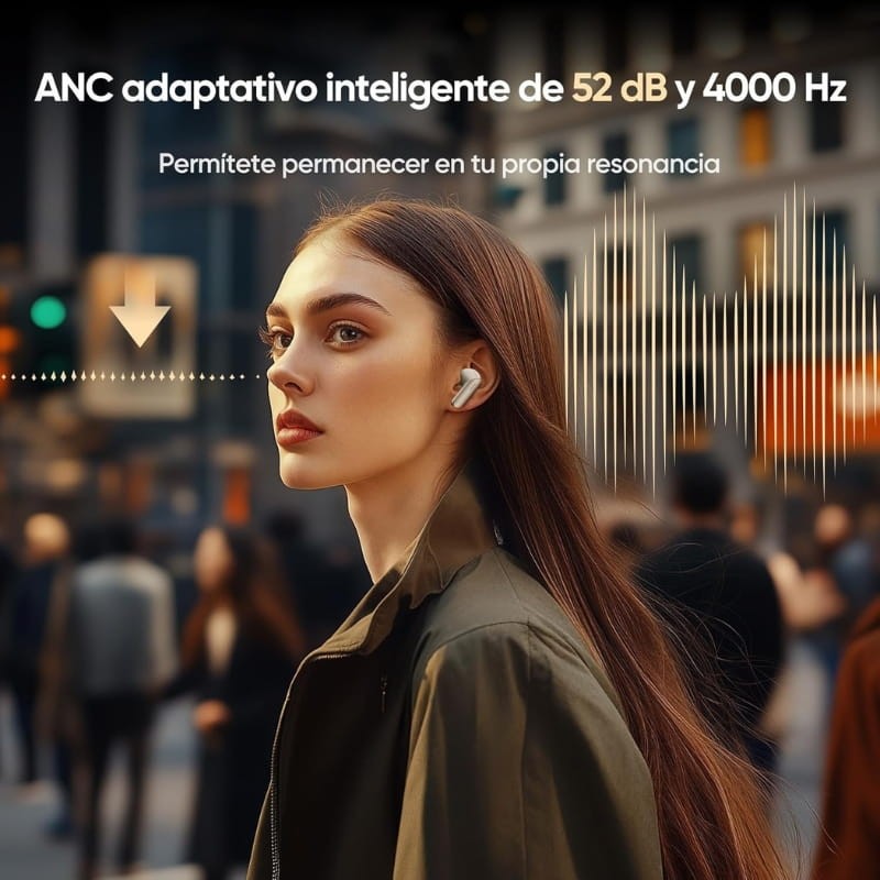 Audifonos Realme Buds Air 7 Dorado