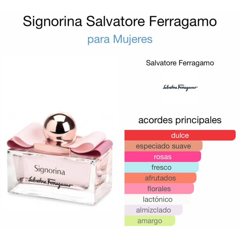 Salvatore Ferragamo Signorina Edt 100ml Mujer