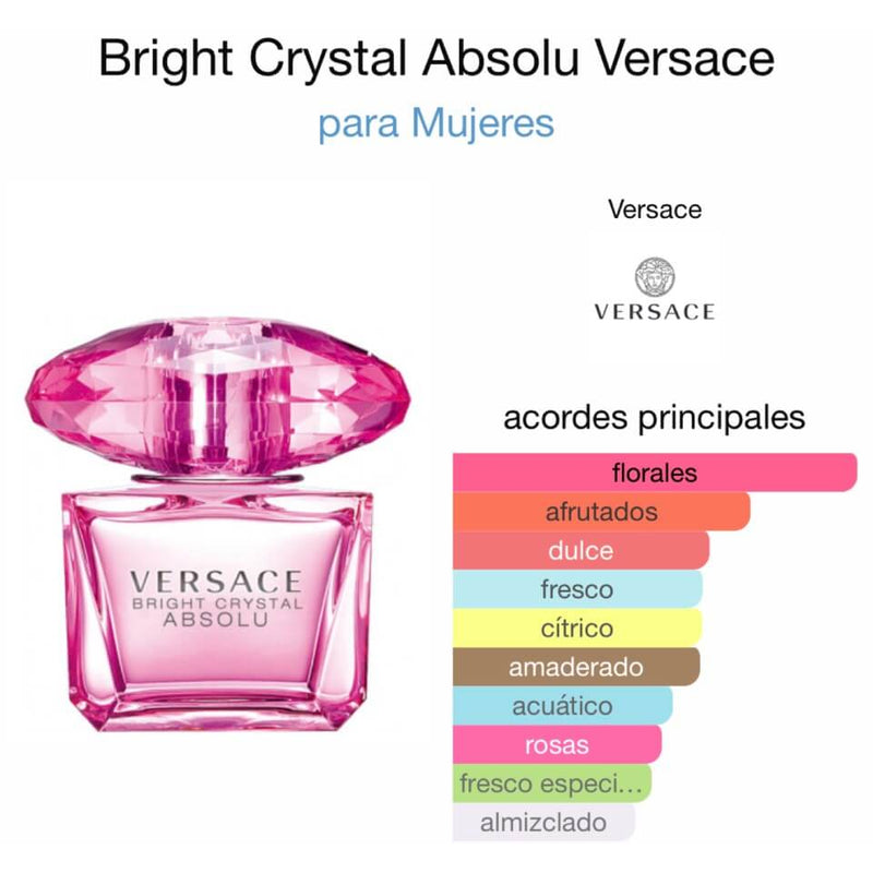 Versace Bright Crystal Absolu Edp 90ml Mujer