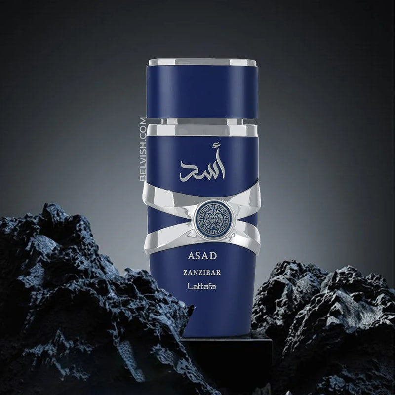 Lattafa Asad Edp 100ml + Asad Zanzibar Edp 100ml Set Hombre
