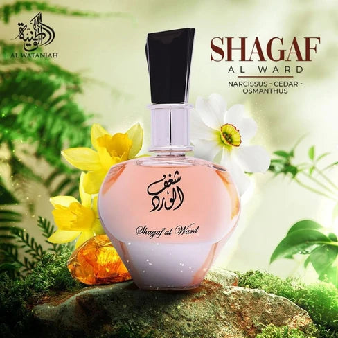 Al Wataniah Shagaf Al Ward Edp 100ml Mujer