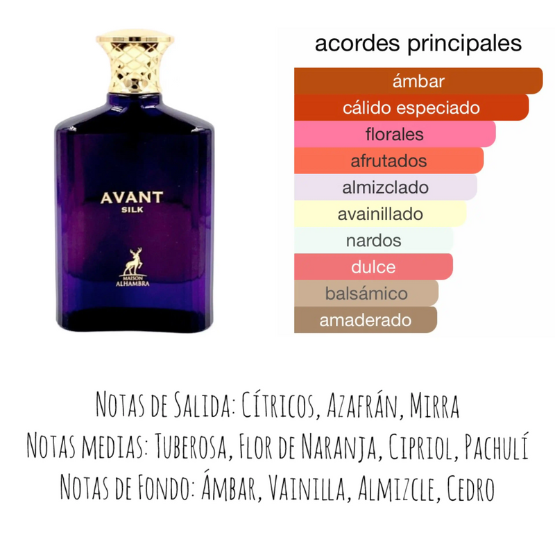 Maison Alhambra Avant Silk Edp 100ml Unisex