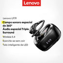 Audifonos Lenovo Lp79 Negro