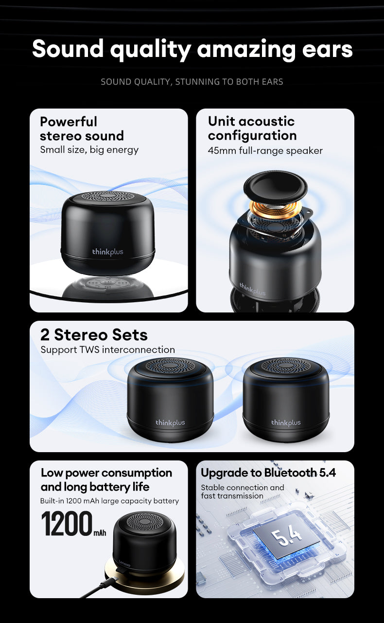 Parlante Lenovo K14 Negro