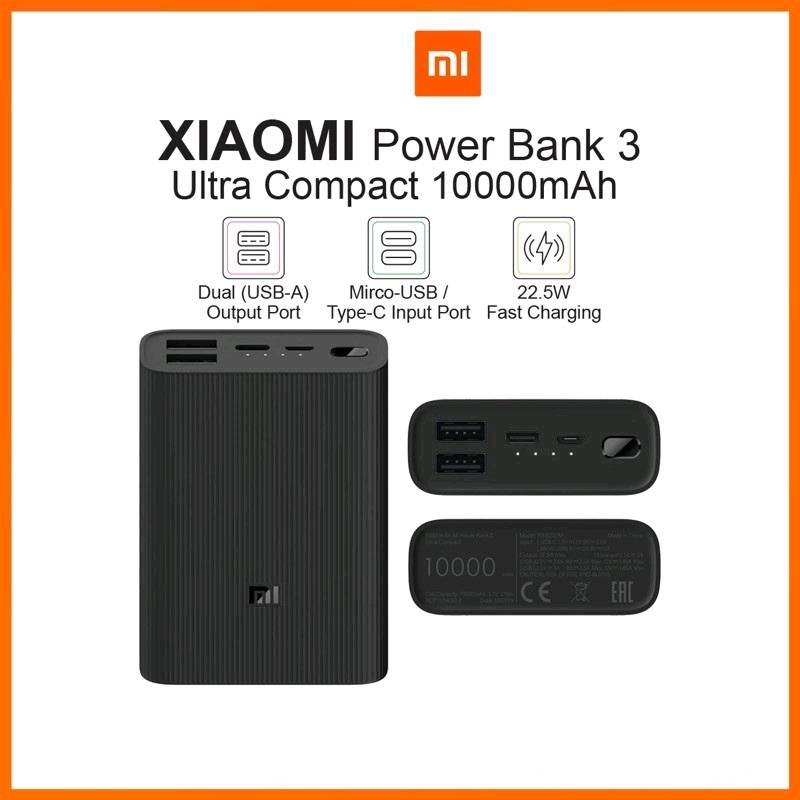 Xiaomi Power Bank 3 Ultra Compact 10000 Mah