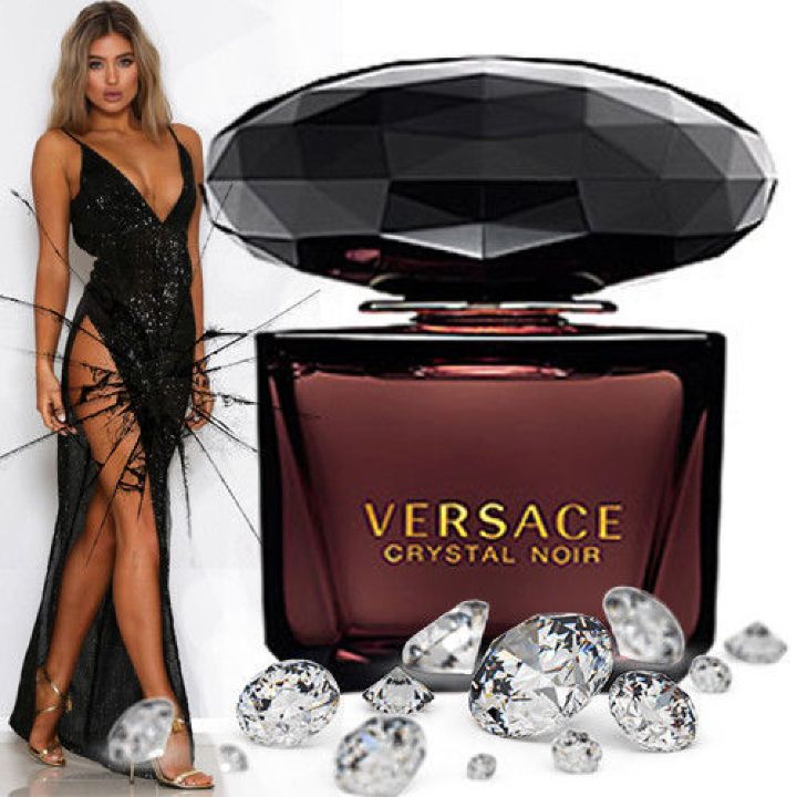 Versace Crystal Noir Edt 90ml Mujer