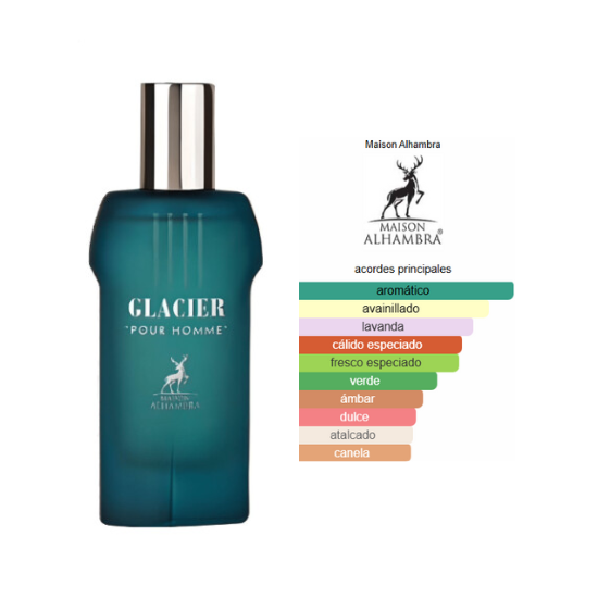Maison Alhambra Glacier Pour Homme Edp 100ml Hombre