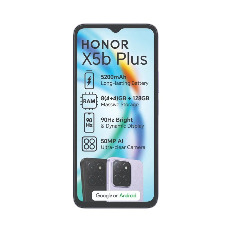 Honor X5B Plus 4G 4Gb + 256Gb Lila