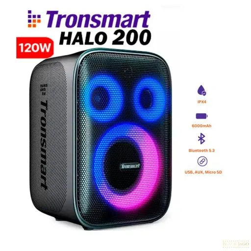 Parlante Tronsmart Halo 200 120w Recargable 15000mah Sin Mic