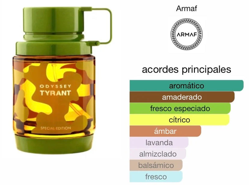 Armaf Odyssey Tyrant Edp 100ml Hombre