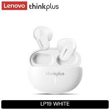 Audifonos Bluetooth Lenovo LP19 Blanco