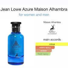 Maison Alhambra Jean Lowe Azure Edp 100ml Unisex
