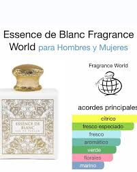 Fragrance World Essence De Blanc Edp 100ml Hombre